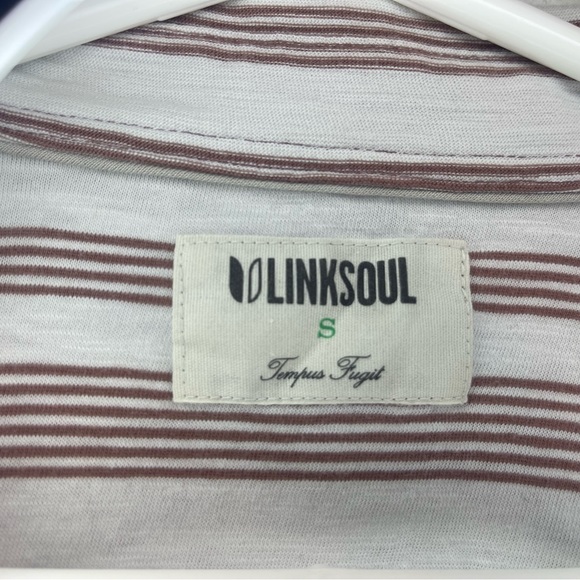 Link Soul Polo Men’s Small Striped - Picture 5 of 6